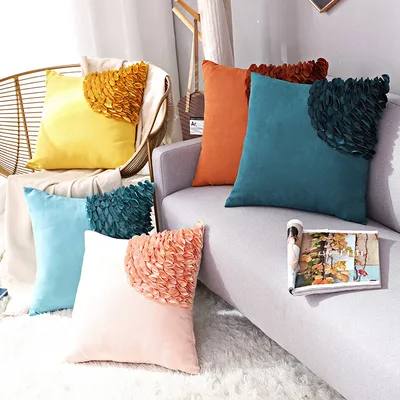 Hand-carted three-dimensional craft pillowcase