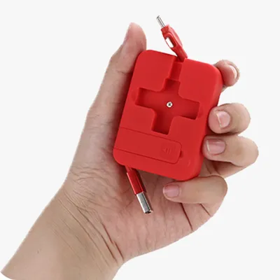 GN Macaron Telescopic Bracket Three-In-One Charging Cable