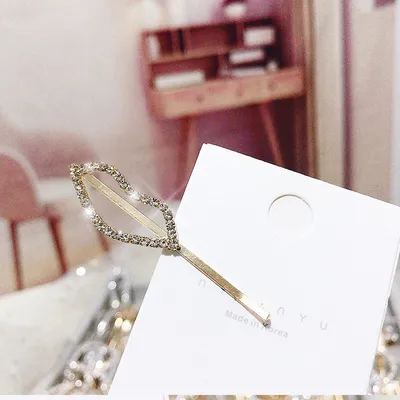 Rhinestone hair clip