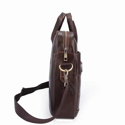 Men's crossbody bag leather handbag