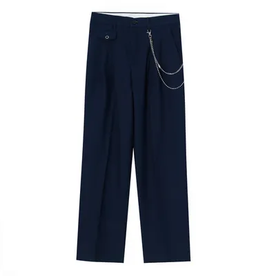Men's Fashionable And Versatile Three-dimensional Cut Casual Suit Pants