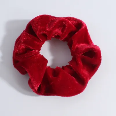 Women Hair Scrunchies Vintage Velvet  For Girls Ponytail Holder Rubber Bands Hair Ties Accessories