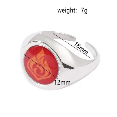 Ring Luminous Adjustable Thunder, Ice & Fire 7 Elements