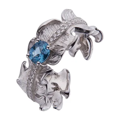 Special-interest Design S925 Sterling Silver Sapphire Ring