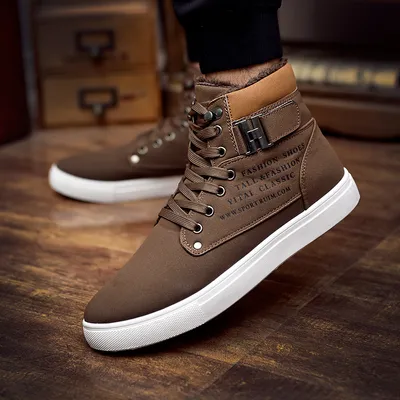 DEKABR Hot Men Shoes Fashion Warm Fur Winter Men Boots Autumn Leather