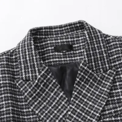 European And American British Style Men's Checkered Nishiki Suit