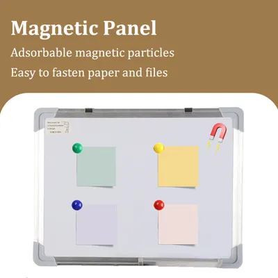 MAGNETIC WHITEBOARD SMALL LARGE WHITE BOARD DRY WIPE NOTICE OFFICE SCHOOL HOME