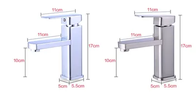 Full Copper Washbasin Hot And Cold Water Faucet