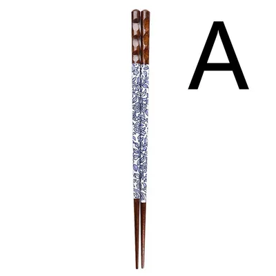 Household Japanese Style Heat Transfer Color Tortoise Shell Chopsticks