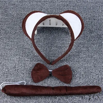 Cartoon animal flat headband