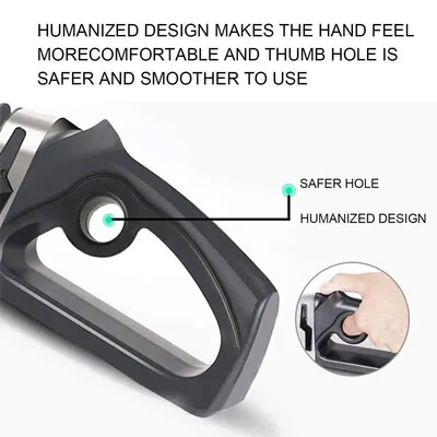 4 In1 Knife Sharpener Kitchen Grinder Diamond Knives For Sharp Scissors Tool UK