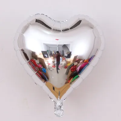 Event decoration heart-shaped balloons