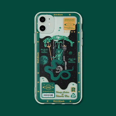 Queen's Judgment Cartoon Silicone Phone Case