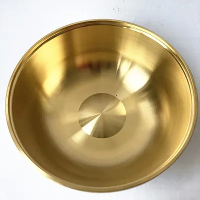 Pure Copper Altar Ceremony Five-pointed Star Three-phase Bowl Props