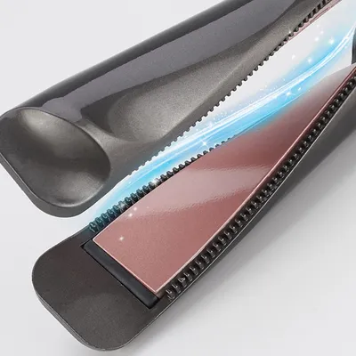 2 In1 Professional Hair Straightener Hair Crimper Dry/Wet Hair Straightening Curling Comb
