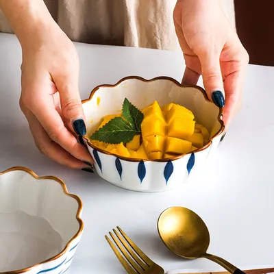 Fruit Salad Bowl Nordic Wind Net Red Style Creative