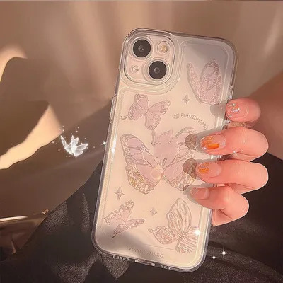 Fashion Simple Butterfly Pattern Phone Case