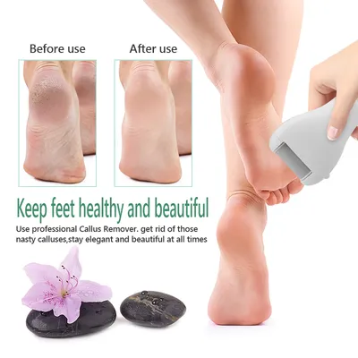 Charged Electric Foot File For Heels Grinding Pedicure Tools Professional Foot Care Tool Dead Hard Skin Callus Remover