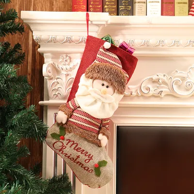 Christmas Supplies Gift Bag Ornaments Pendant Socks