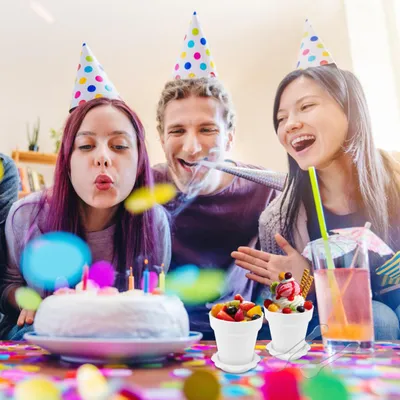40 قطعة من أكواب الحلوى على شكل أصيص زهور
