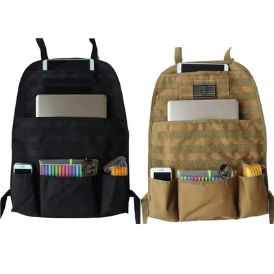 Multi-function Tactical Universal Car Back Seat Organizer Cover Bag