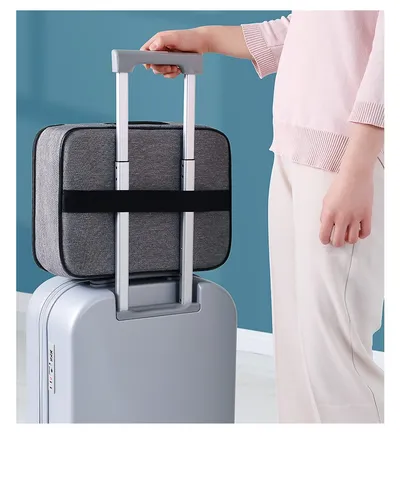 Multi-functional Travel Storage Bag, Cationic Waterproof Organizing Zipper Bag, File And Passport Storage Bag With Combination Lock