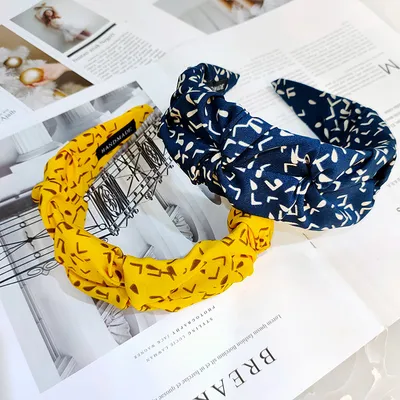 Pressed Hair Accessories Retro Style Female Headdress
