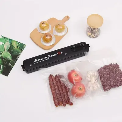 Sealing Machine And 60 Food Storage Bags Set