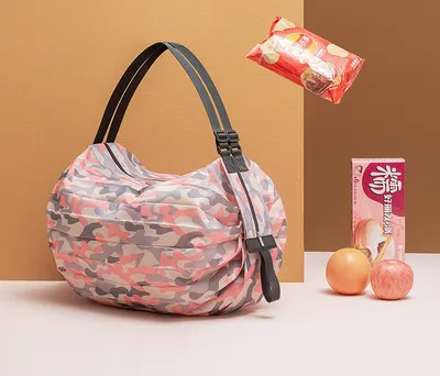 Large Capacity Shopping Bags Portable Foldable Reusable Grocery Bags Daily Commuting Picnic Camping Storage Bag