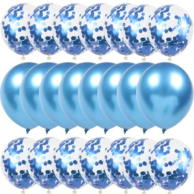 Sequined metal balloon