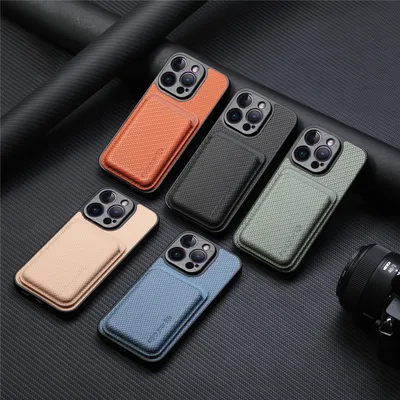 Phone Case Sticker Magnetic Card Holder