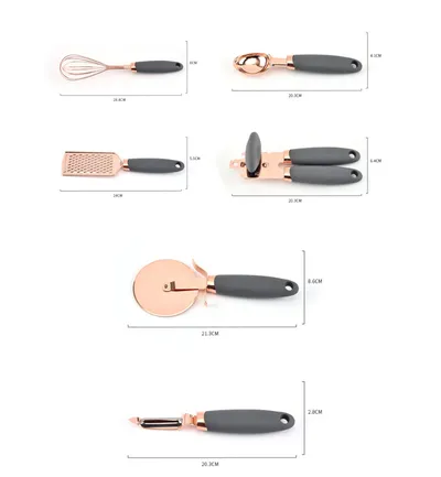 Kitchen Tool Set Stainless Steel Kitchenware 7 Pieces