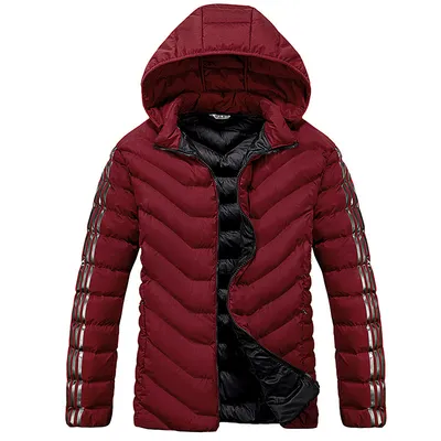 Hooded Fashion Casual Warm Down Padded Jacket