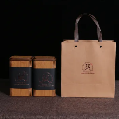 Packaging Bamboo High-end Creative Tea Storage Box