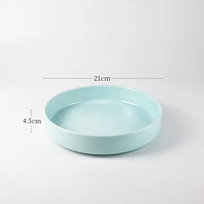 Japanese Flower Arrangement Ceramic Chinese Flower Plate