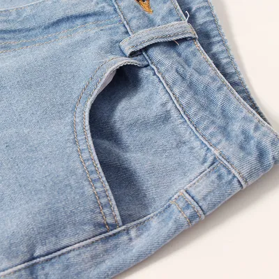 Gradient Tie Dyed Wash High Waist Straight Jeans