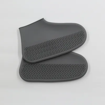 Men and women hiking slip wearable easy to carry silicone rain boots