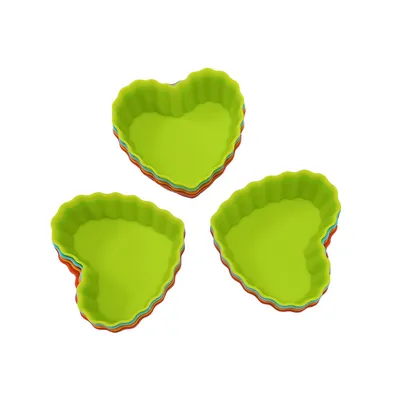 Silicone Baking Supplies Heart-shaped Cake Mould