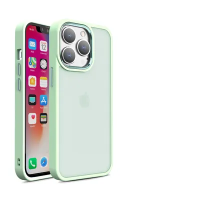 Phone Case Frosted Metal Lens Frame