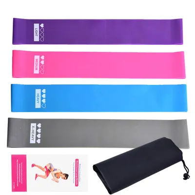 Resistance Bands Sealing Elastic Booty Sport Bodybuilding Rubber Band For Fitness Gym Leagues Equipment Sports Mini Yoga