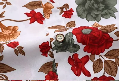 Casual Long Sleeve Men's Tops Plus Size Printed Shirt