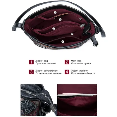 Retro bucket bag