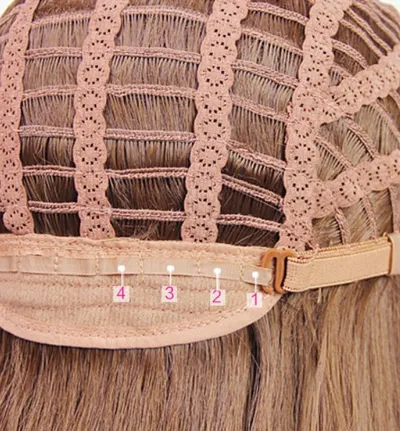Long Curly Hair Wig Sheath