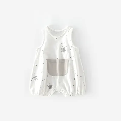 Baby sleeveless jumpsuit
