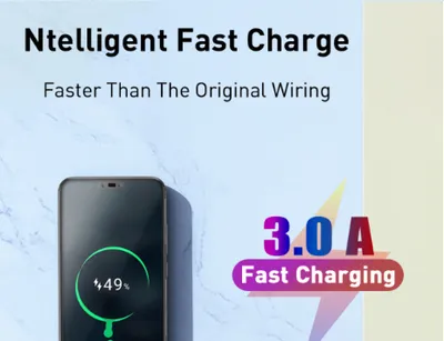 Fast charge mobile phone data cable