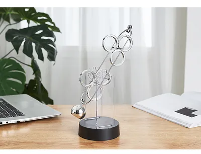 Creative Personality Newton Pendulum Permanent Motion Instrument Studio Shelf Decoration Nordic TV Cabinet Decoration Crafts