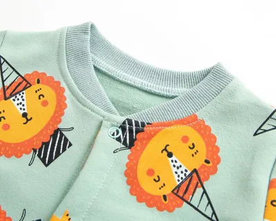 Baby Clothes Cartoon Long-Sleeved Romper