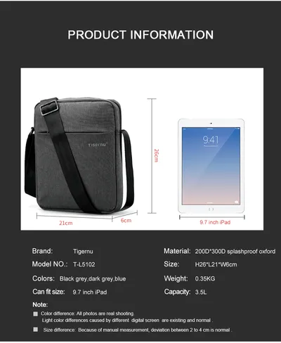 Business Leisure Men's Single Shoulder Bbag Waist Bag