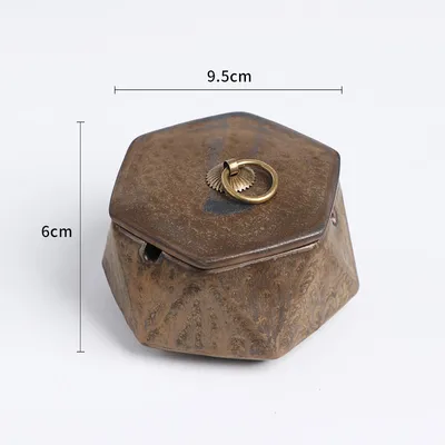 Ceramic Ashtray With Lid Creative Personality Fashion Office Anti Fly Ash Size Size Living Room Home European Trend