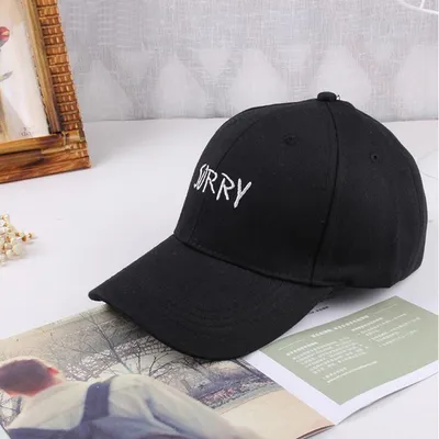 Embroidered Letters Baseball Cap Sun Protection